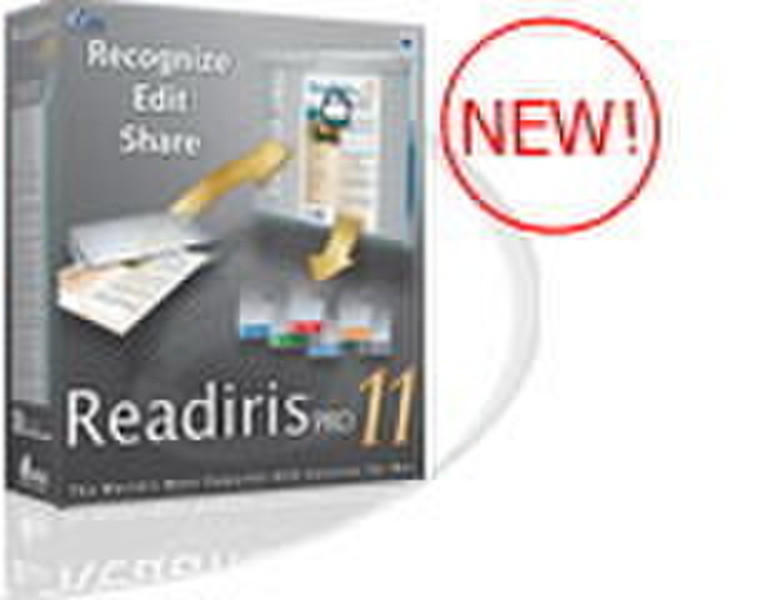 I.R.I.S. ReadIris Pro 11, Corporate Edition, Mac/DE