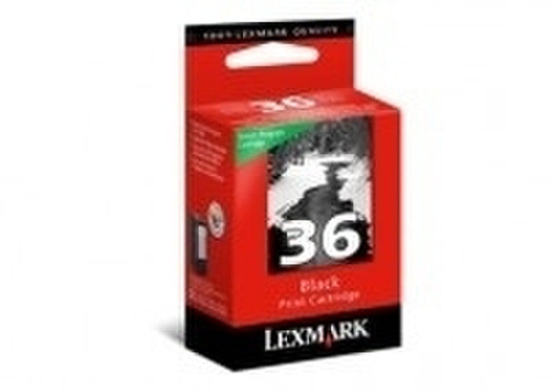 Lexmark No.36 Black Return Program Print Cartridge BLISTER Tintenpatrone
