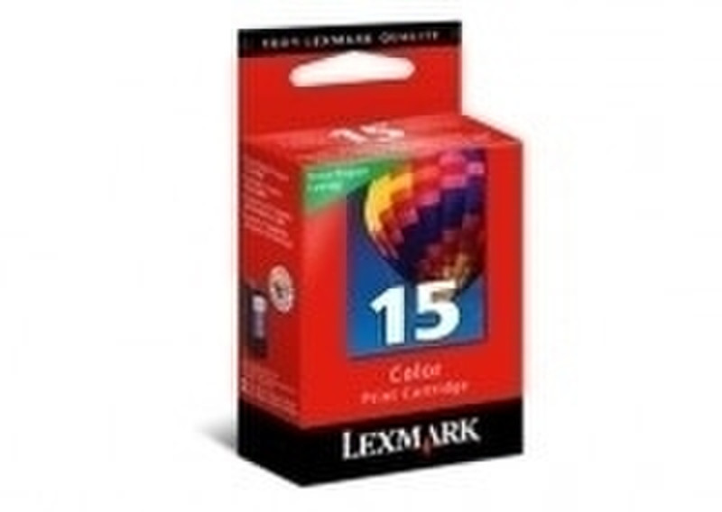 Lexmark No.15 Color Return Program Print Cartridge BLISTER ink cartridge