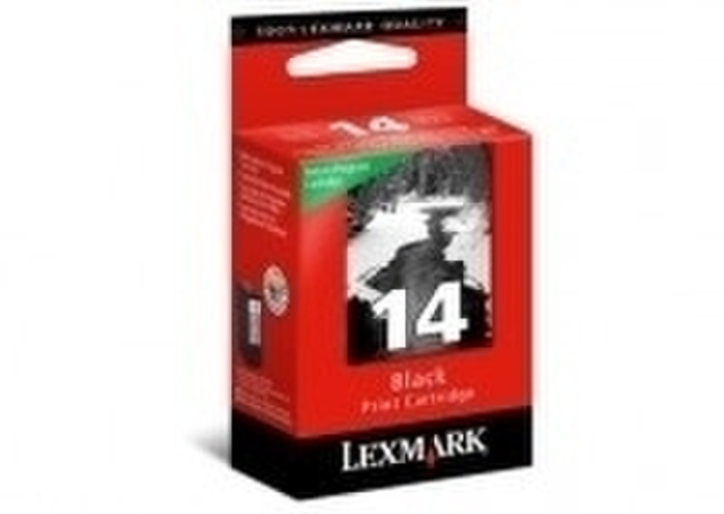 Lexmark No.14 Black Return Program Print Cartridge Blister ink cartridge
