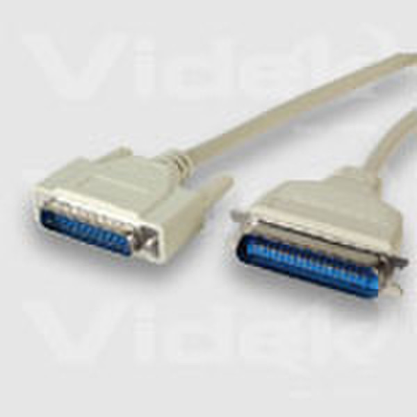 Videk Bi-Directional IEEE 1284 Parallel Cables 10m 10m printer cable