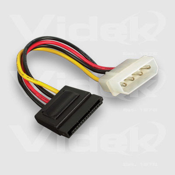 Videk Serial ATA to 5.25 Power Cable 0.15m power cable