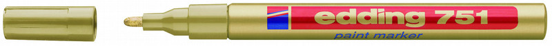 Edding 751 Paint Marker Gold (10) маркер