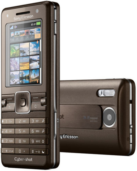 Sony K770i, Truffle Brown 95г Коричневый