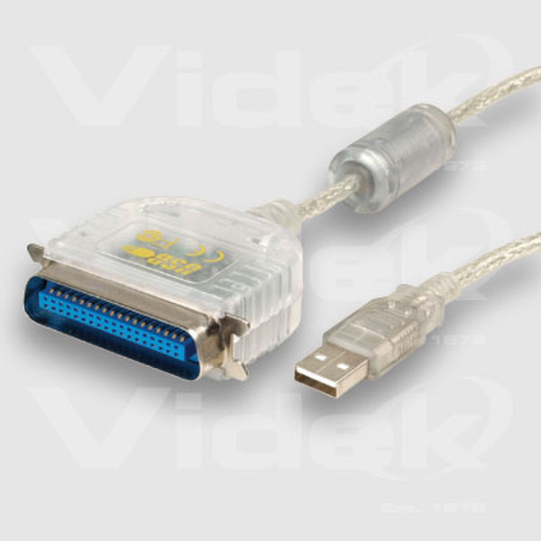 Videk USB to IEEE-1284B Parallel Printer Cable 2m 2m Druckerkabel