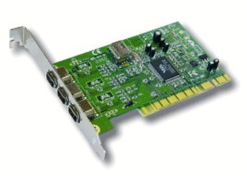 EXSYS 3+1 Ports FireWire PCI Card interface cards/adapter