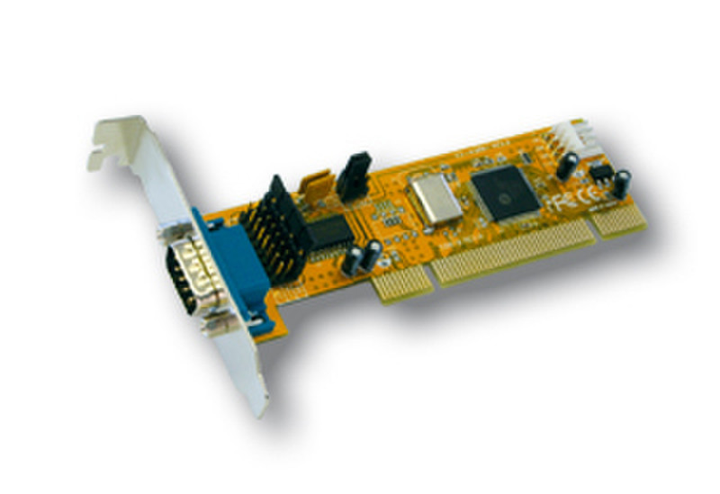 EXSYS LowProfile 1S Serial RS-232 PCI card w/ 16C950, 32-Bit Schnittstellenkarte/Adapter