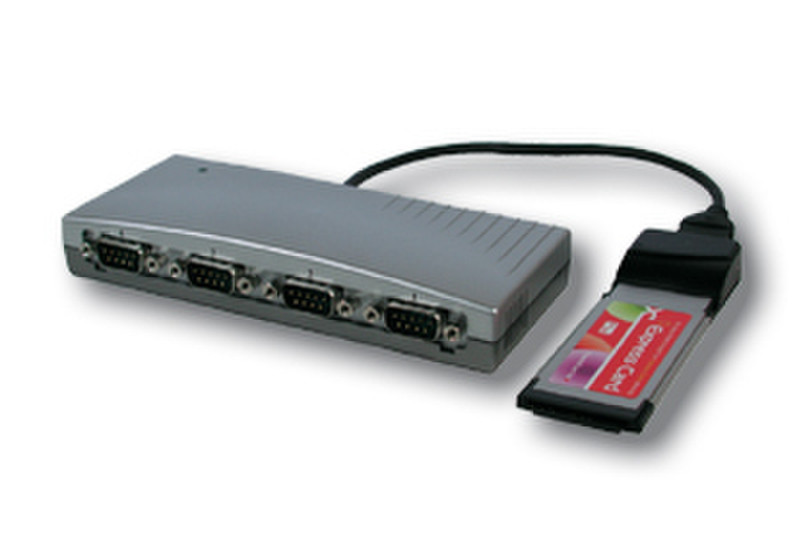 EXSYS 4S Serial RS-232 ExpressCard interface cards/adapter