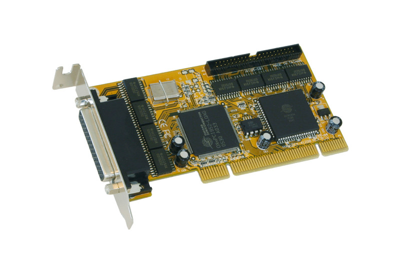 EXSYS LowProfile 8S Serial RS-232 PCI card, 32-Bit интерфейсная карта/адаптер