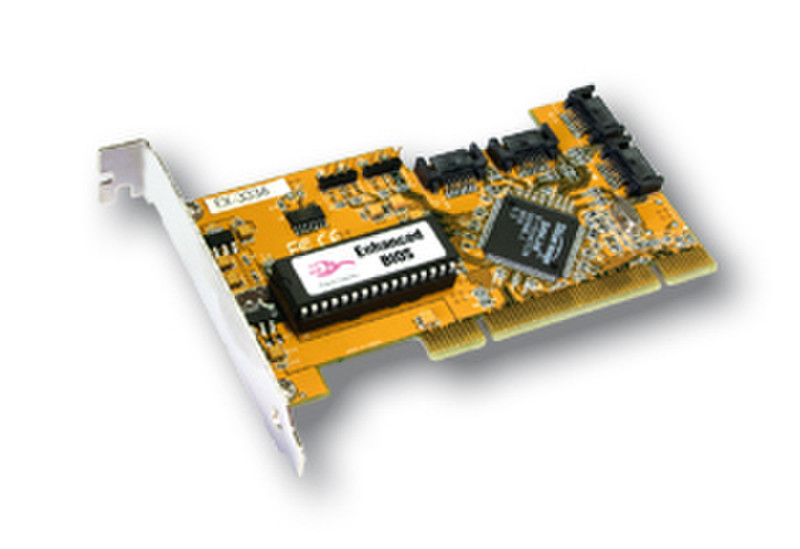 EXSYS LowProfile S-ATA 4HDD RAID 0/1 PCI Controller