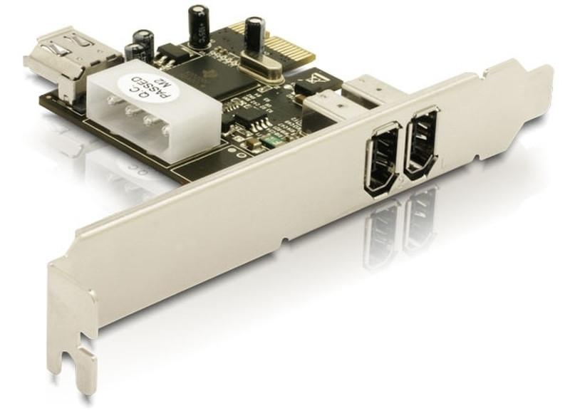 DeLOCK FireWIre PCI Express Card Schnittstellenkarte/Adapter