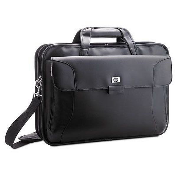 HP Executive Leather Case Leather Black briefcase
