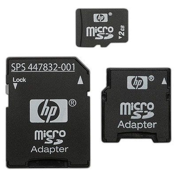 HP Secure Digital Card (FA877AA) 2GB 2GB MicroSD memory card