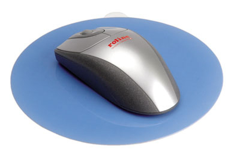 ROLINE MousePad f/ Optical Mouse, Blue Blue mouse pad