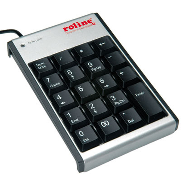 ROLINE USB Numeric Keypad USB Tastatur