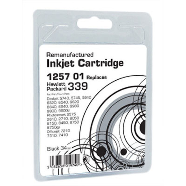 Value Cartridge 339 f/ HP DeskJet 5740 , Black Schwarz Tintenpatrone