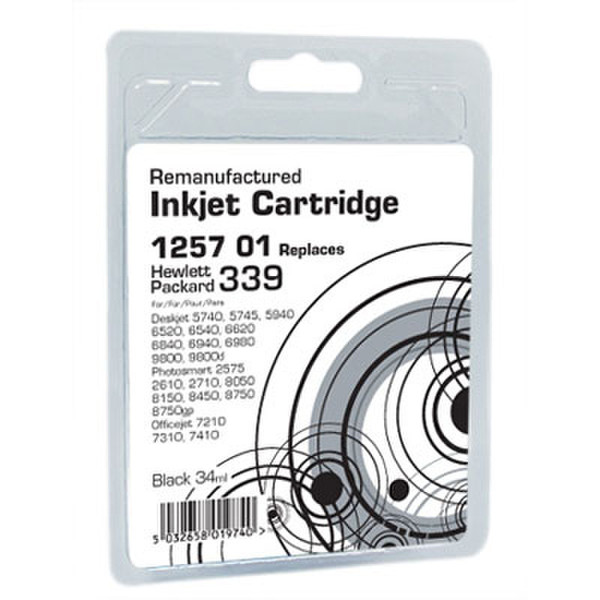 Value Cartridge 339 f/ HP DeskJet 5740 , Black Black ink cartridge
