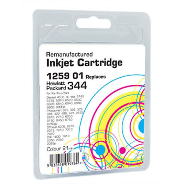 Value Druckpatrone f/ HP-DeskJet 5740/6540 cyan,magenta,yellow ink cartridge