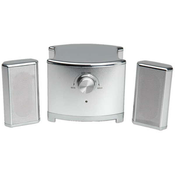 Value 2.1 Mini Speaker 5W Silber Lautsprecher