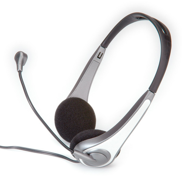 G-Sound Headset Multimedia, silver/white гарнитура