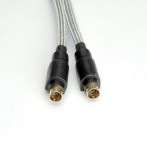 ROLINE HQ S-Video Cable, MD4 M-M, 1.8m 1.8m S-video cable