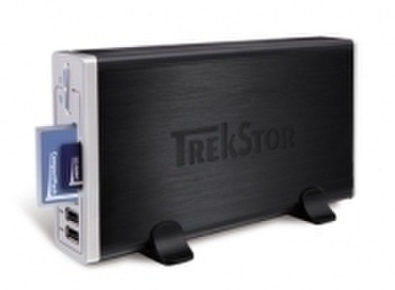 Trekstor Data Station maxi t.uch 320 GB 320GB Schwarz, Silber Externe Festplatte