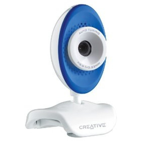 Creative Labs Live! Cam Video IM, White & Blue 1.3MP 800 x 600Pixel USB 2.0 Webcam