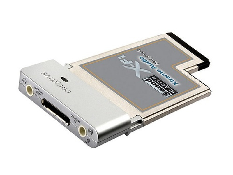 Creative Labs Sound Blaster X-FI Xtreme Audio Notebook - Audio Card 4.1channels ExpressCard 54