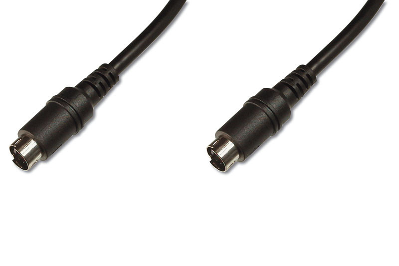 Digitus S-VHS Cable - 2.0m 2м S-Video (4-pin) S-Video (4-pin) Черный S-video кабель