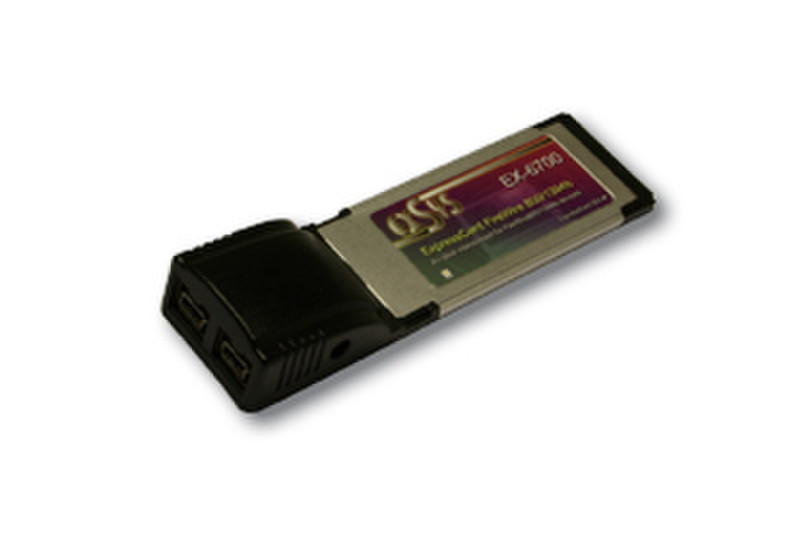 EXSYS ExpressCard FireWire 1394B Schnittstellenkarte/Adapter