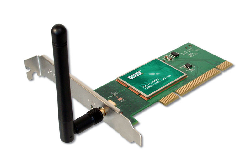 Digitus WLAN PCI Adapter 108Mbps 108Mbit/s networking card