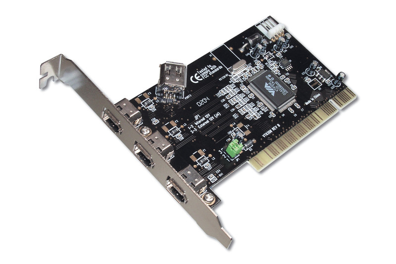 Digitus Firewire A Add-On Cards PCI Eingebaut 400Mbit/s Netzwerkkarte