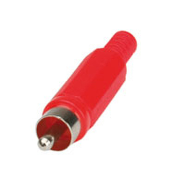 ROLINE RCA Connector ST, red RCA wire connector