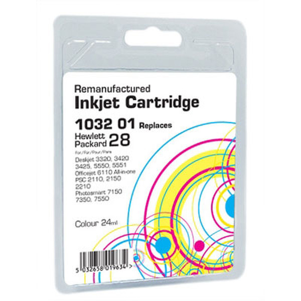 Value Dreikammer-Farbdruckpatrone f/ HP-DeskJet 3XXX cyan,magenta,yellow ink cartridge