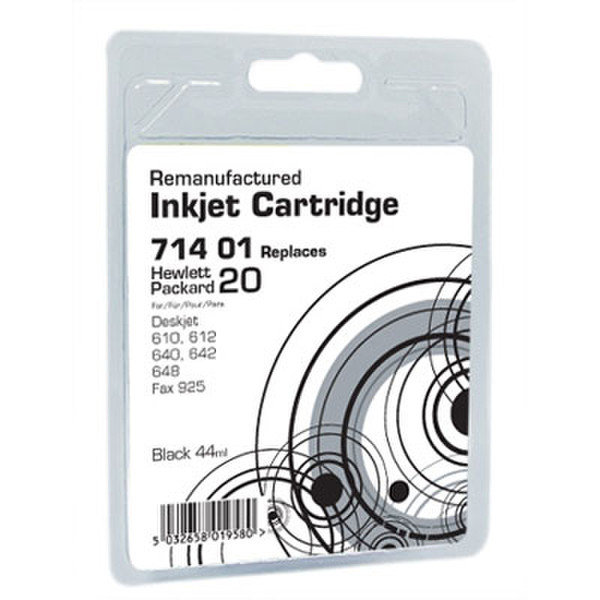 Value Druckpatrone f/ HP-DeskJet 610/640/925cxi, Schwarz Black ink cartridge