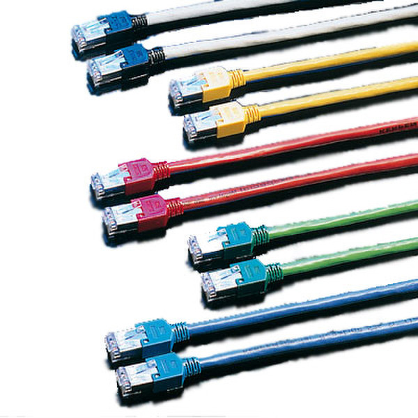 Kerpen D1-20 SF/U gekreuzt 1,0m gelb 1m Yellow networking cable