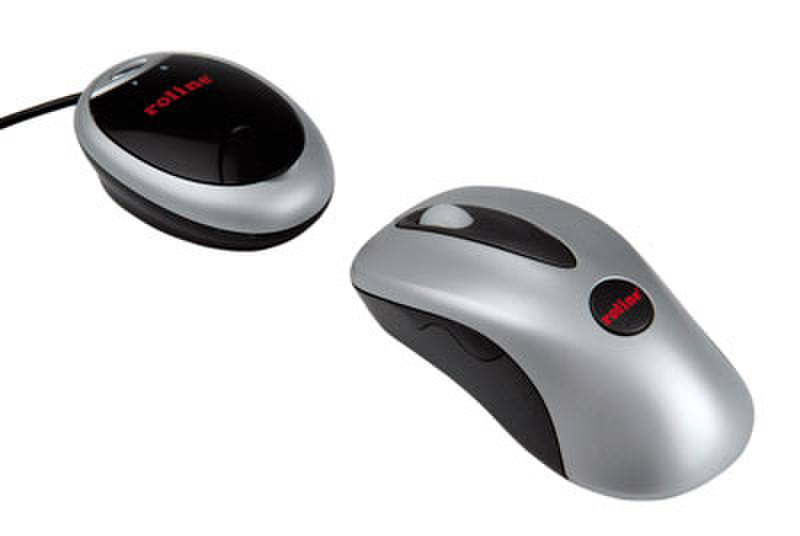 ROLINE Wireless optical mouse, USB Беспроводной RF Оптический 400dpi компьютерная мышь