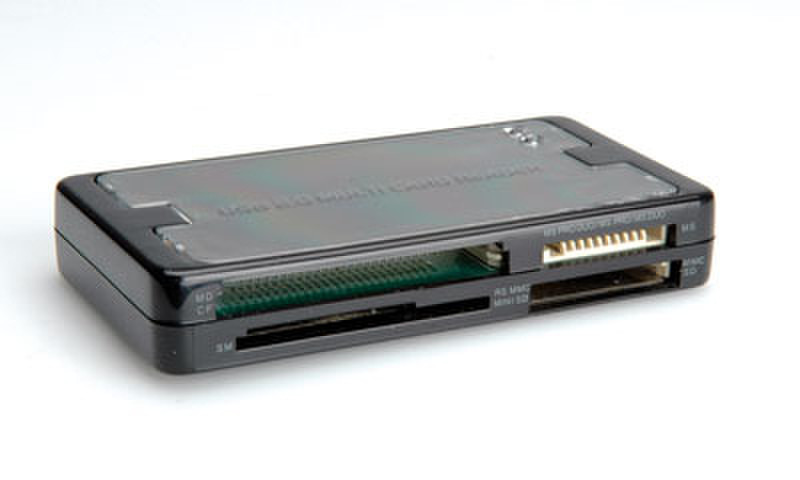 ROLINE Multi Card Reader 50+ USB 2.0 Черный устройство для чтения карт флэш-памяти
