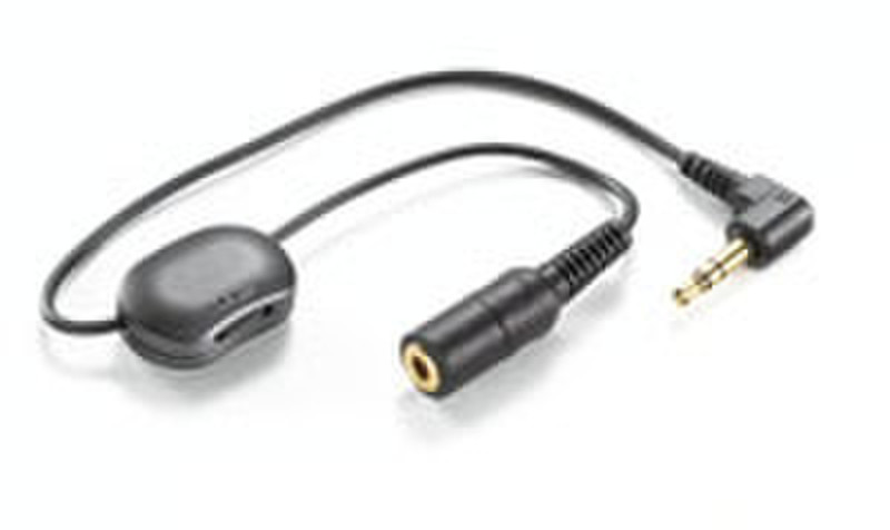 ROLINE Headset Cable 0.1m 0.1m 3.5mm 3.5mm Schwarz Audio-Kabel