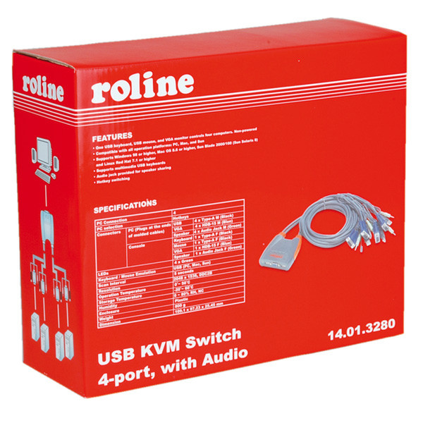 ROLINE KVM Switch 