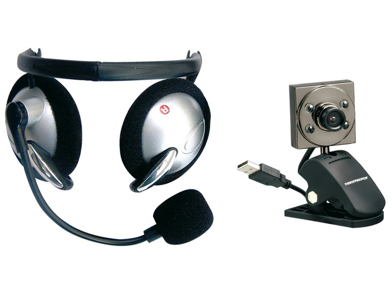Hercules Webcam classic + Headset 1.3MP 640 x 480pixels USB webcam