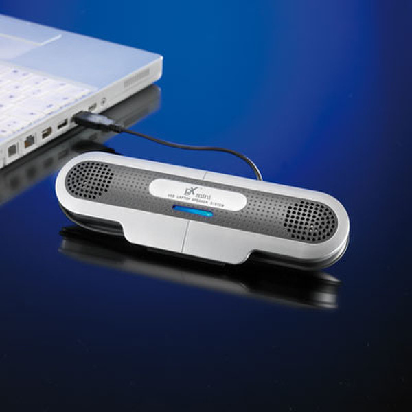 Value USB Notebook Speakers 0.7W White loudspeaker