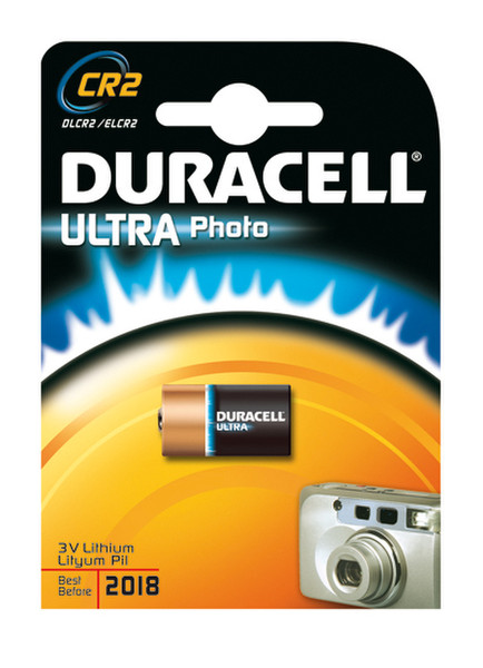 Duracell Ultra Photo CR2 Литий-ионная (Li-Ion) 3В батарейки
