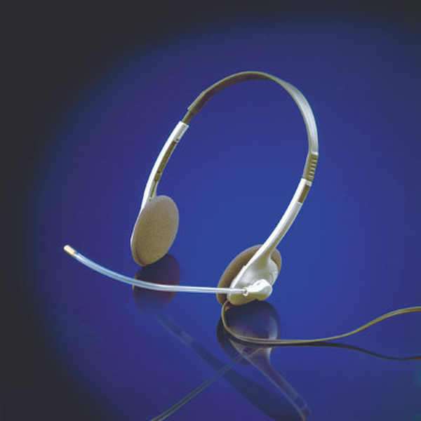 ROLINE Headphone w/ integr. microphone Binaural headset