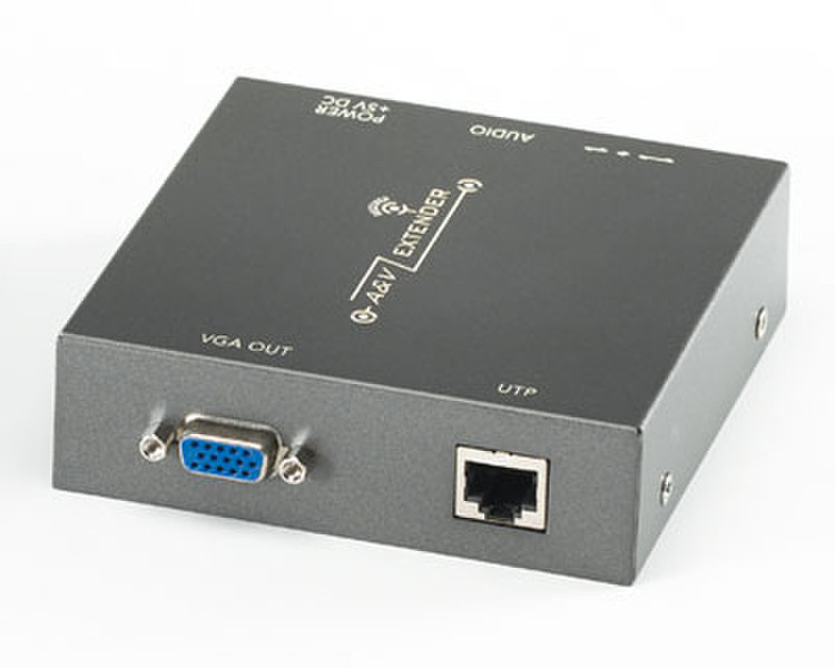 ROLINE Remote Unit for SVGA/RGB Audio Splitter/Extender over TP video splitter