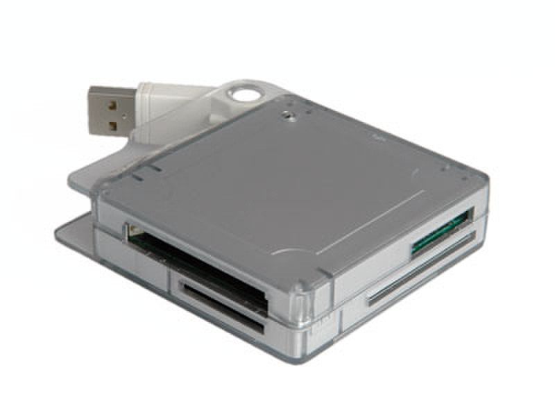 Value Multi CardReader USB 2.0 f/ Notebook Cеребряный устройство для чтения карт флэш-памяти