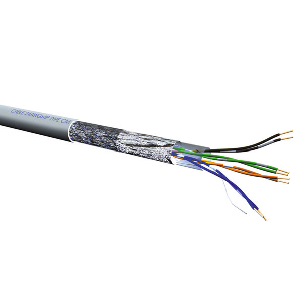 ROLINE S/FTP Cat.5e 300m 300м Cat5e S/FTP (S-STP) Серый сетевой кабель