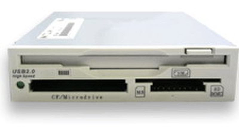 Mitsumi FA404 series Internal USB2.0 Flash Media + Floppy Drive Beige USB 2.0 card reader