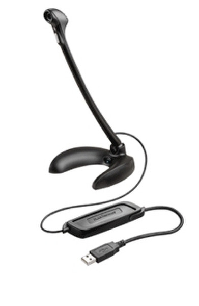 Plantronics 300 Binaural Schwarz Headset