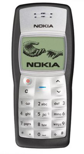 Nokia 1100 (jet black) 86г Черный